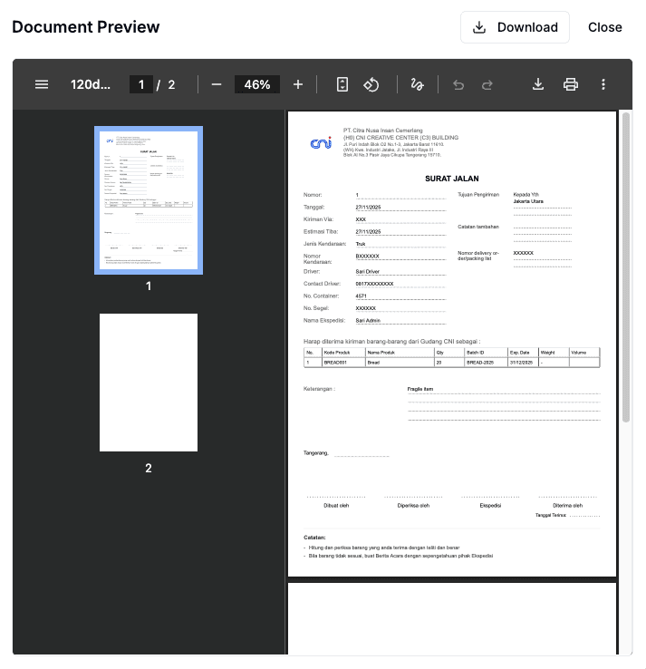 Performance impact analysis