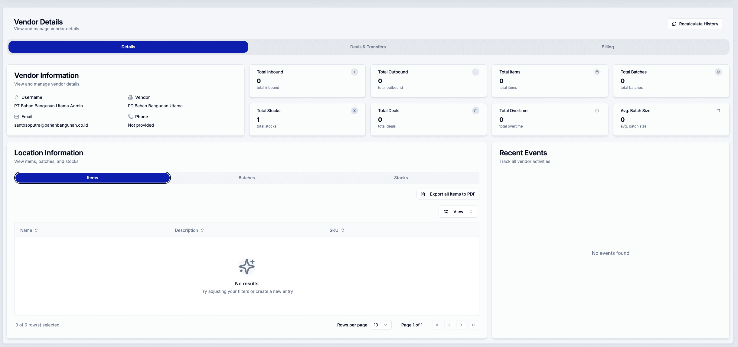 Demand planning analytics